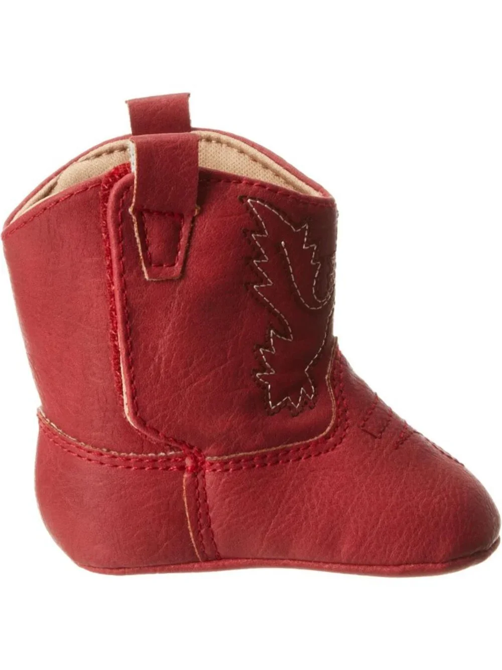 Soft Sole Faux Leather Western Boots for Infants | Non-Slip Baby First Steps